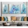 Tranh Tráng Gương Khổng Tước – KT008