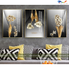 Tranh Tráng Gương Chủ Đề Hoa - H013