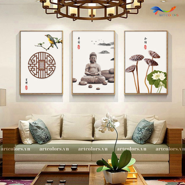Tranh Tráng Gương Phật Giáo - PG011
