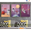 Tranh Tráng Gương Chủ Đề Hoạt Hình - HH010