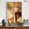 Tranh Tráng Gương Cô Gái Nghệ Thuật - CG002