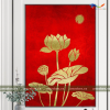 Tranh Tráng Gương Hoa Sen - HS007