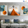 Tranh Tráng Gương Cô Gái Nghệ Thuật - CG018