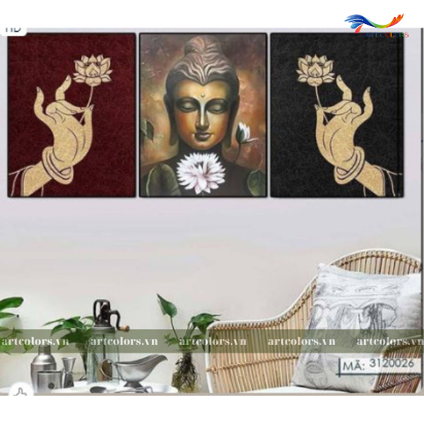 Tranh Tráng Gương Phật Giáo - PG012