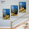 Tranh Tráng Gương Trang Trí Cầu Thang - CT14