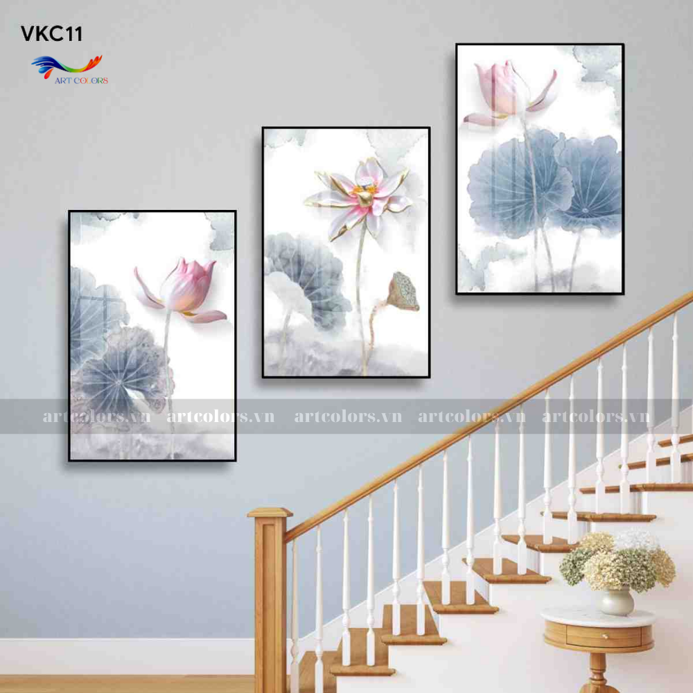 Tranh Tráng Gương Trang Trí Cầu Thang - CT2