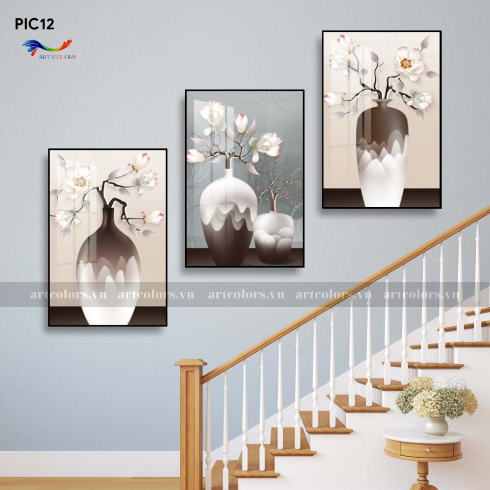 Tranh Tráng Gương Trang Trí Cầu Thang - CT29