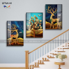 Tranh Tráng Gương Trang Trí Cầu Thang - CT24