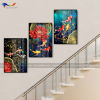 Tranh Tráng Gương Cửu Ngư Quần Hội - CN31