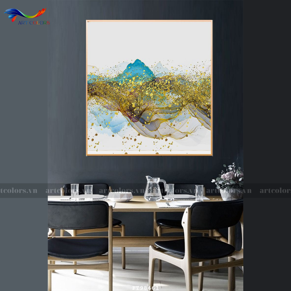Tranh Tráng Gương Trừu Tượng - TT47
