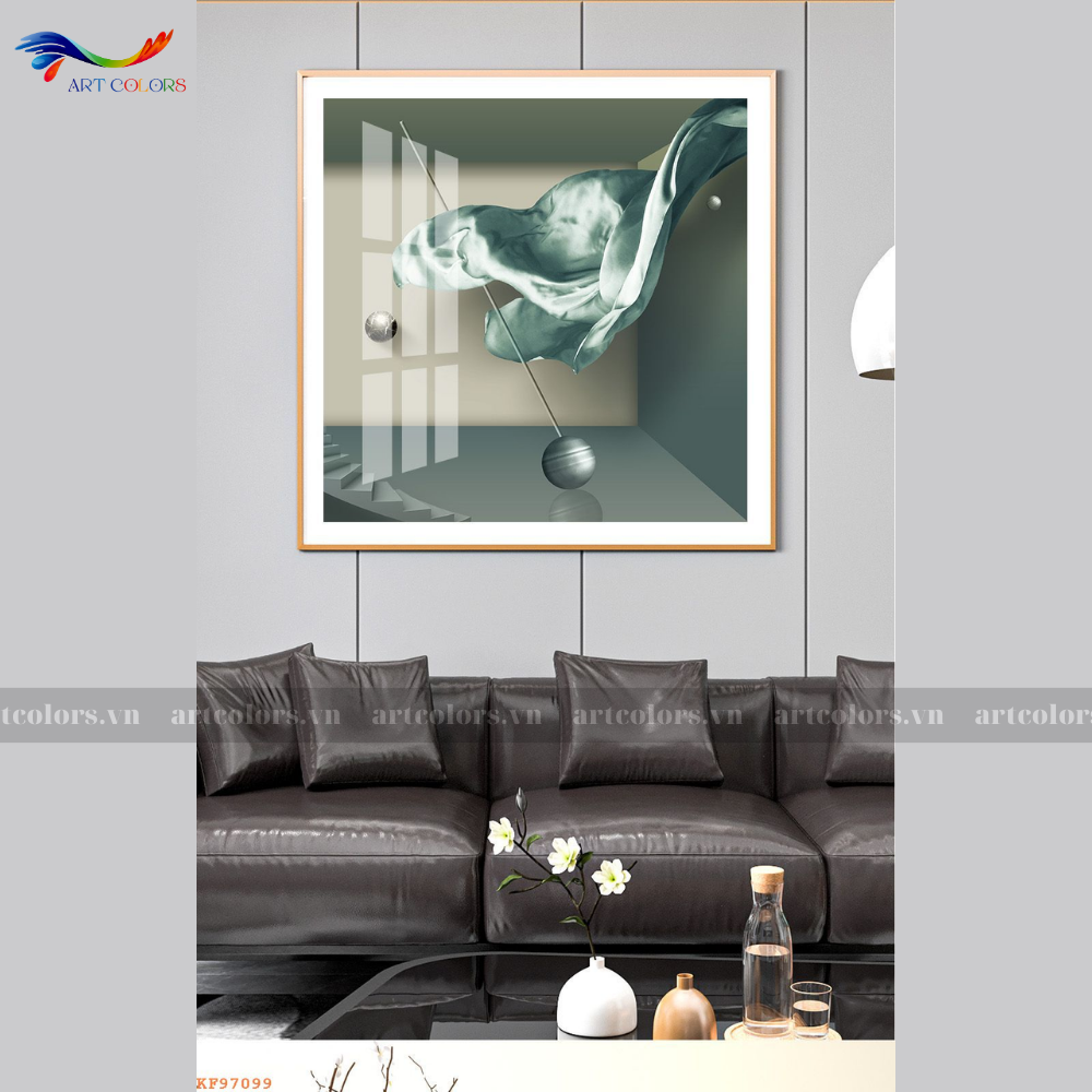 Tranh Tráng Gương Trừu Tượng - TT46