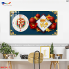 Tranh Tráng Gương Đồng Hồ - DH20