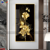 Tranh Tráng Gương Chủ Đề Hoa - H45