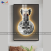 Tranh Tráng Gương Gấu Kaws - KW42