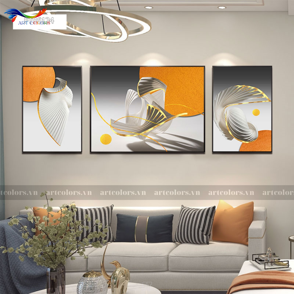 Tranh Tráng Gương Trừu Tượng - TT67