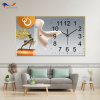 Tranh Tráng Gương Đồng Hồ - DH31