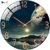 Tranh Tráng Gương Đồng Hồ - DH3