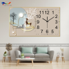 Tranh Tráng Gương Đồng Hồ - DH30