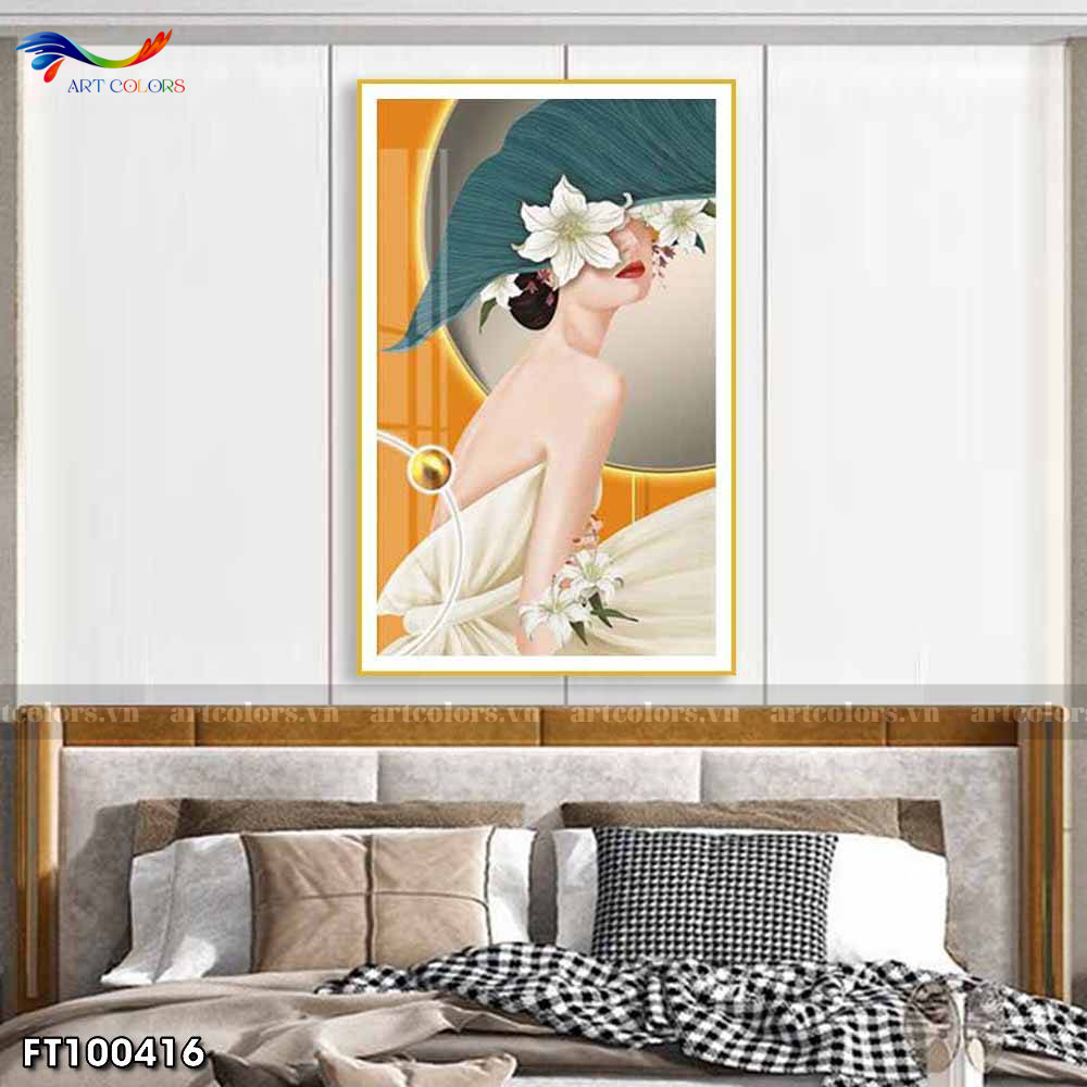 Tranh Tráng Gương Trang Trí Phòng Ngủ - PN10