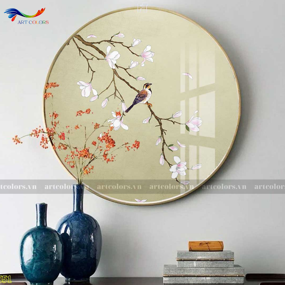 Tranh Tráng Gương Tranh Tròn - TR39