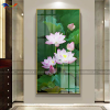 Tranh Tráng Gương Hoa Sen - HS15