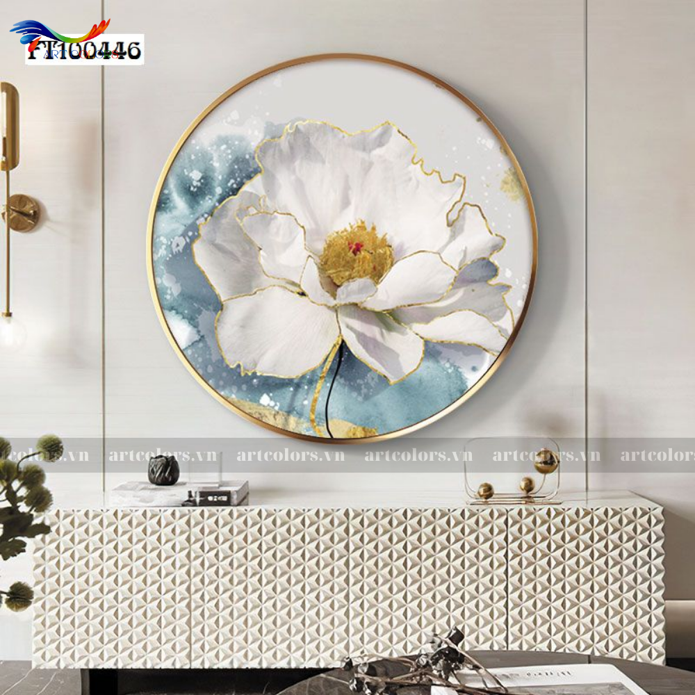 Tranh Tráng Gương Tranh Tròn - TR35