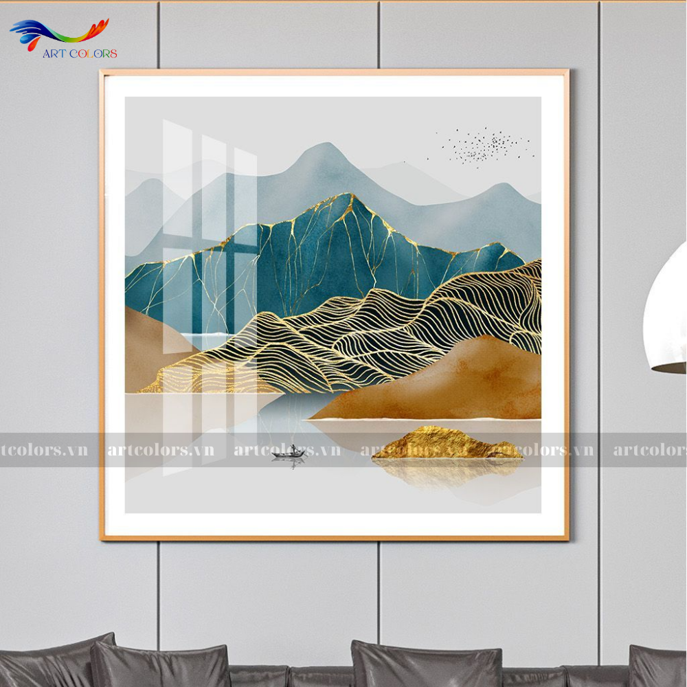 Tranh Tráng Gương Trừu Tượng - TT45