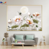 Tranh Tráng Gương Hoa Sen - HS7