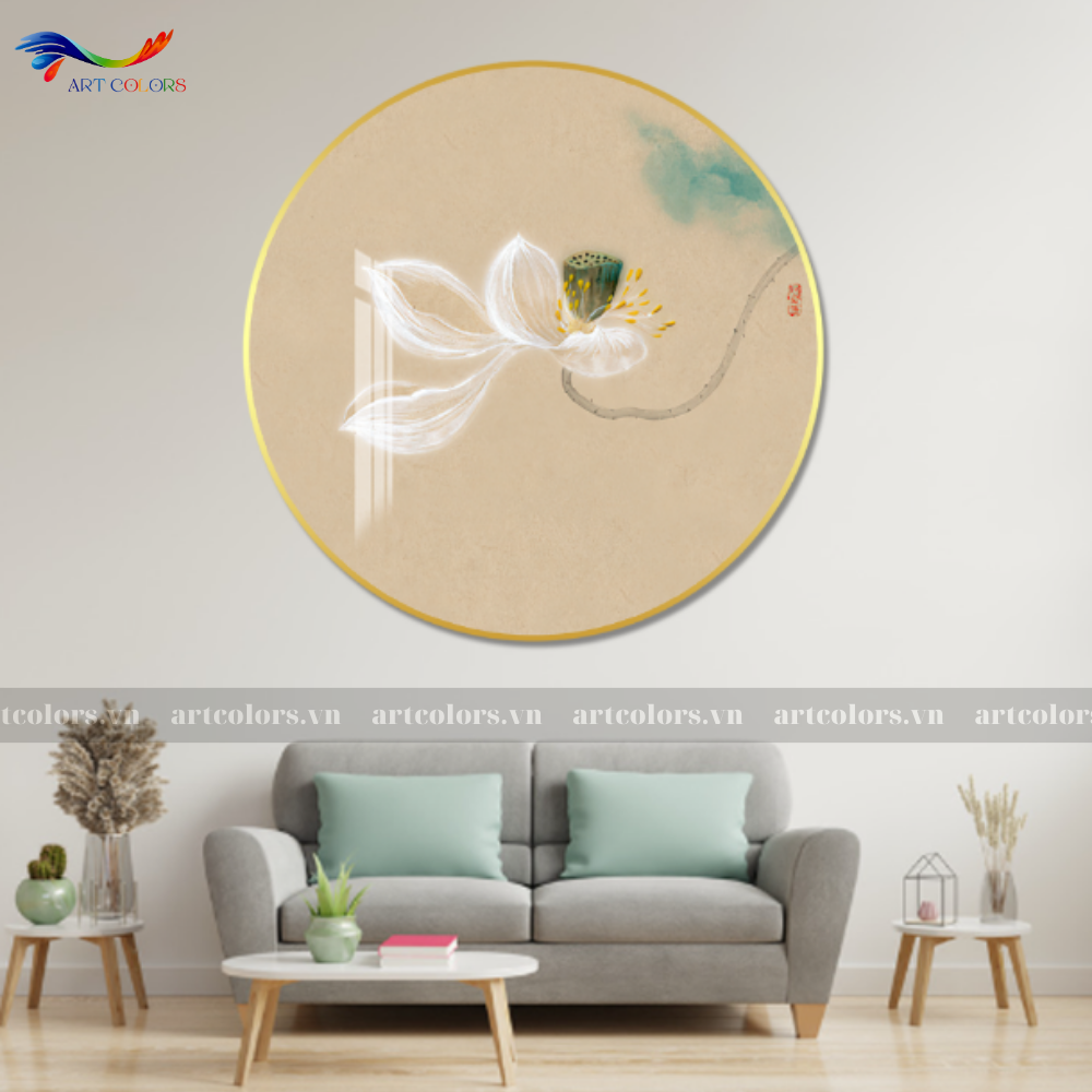 Tranh Tráng Gương Tranh Tròn - TR11
