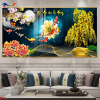 Tranh Tráng Gương Cửu Ngư Quần Hội - CN24