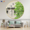 Tranh Tráng Gương Tranh Tròn - TR5