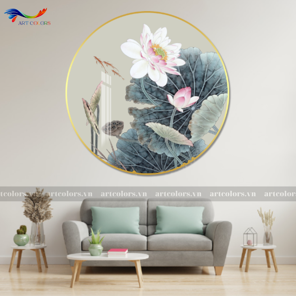 Tranh Tráng Gương Tranh Tròn - TR1