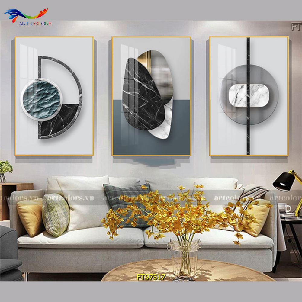 Tranh Tráng Gương Trừu Tượng - TT40