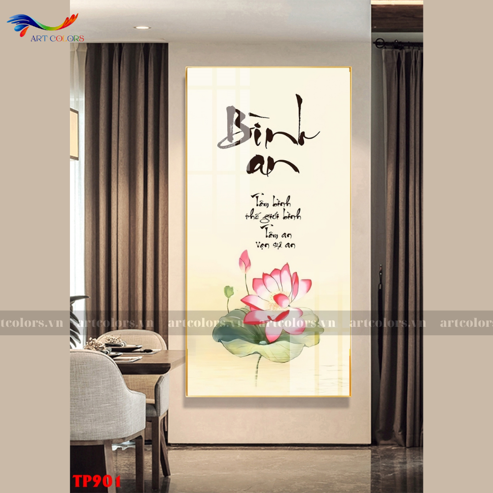 Tranh Tráng Gương Thư Pháp - TP33