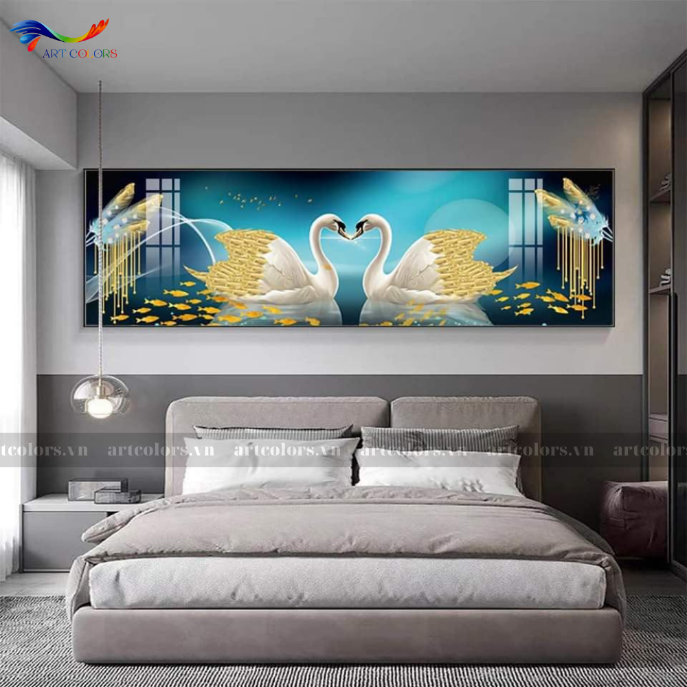 Tranh Tráng Gương Phòng Ngủ - PN15