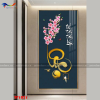 Tranh Tráng Gương Thư Pháp - TP3