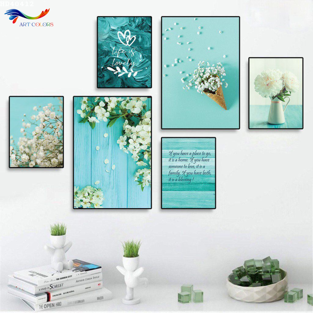 Tranh Tráng Gương Bộ Nhiều Tấm - NT15