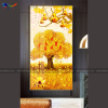 Tranh Tráng Gương Cây Kim Tiền - KT28