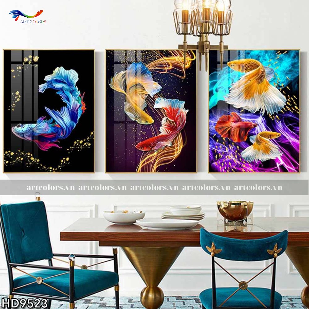 Tranh Tráng Gương Phòng Ăn, Nhà Bếp - PB36