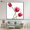 Tranh Tráng Gương Chủ Đề Hoa - H61