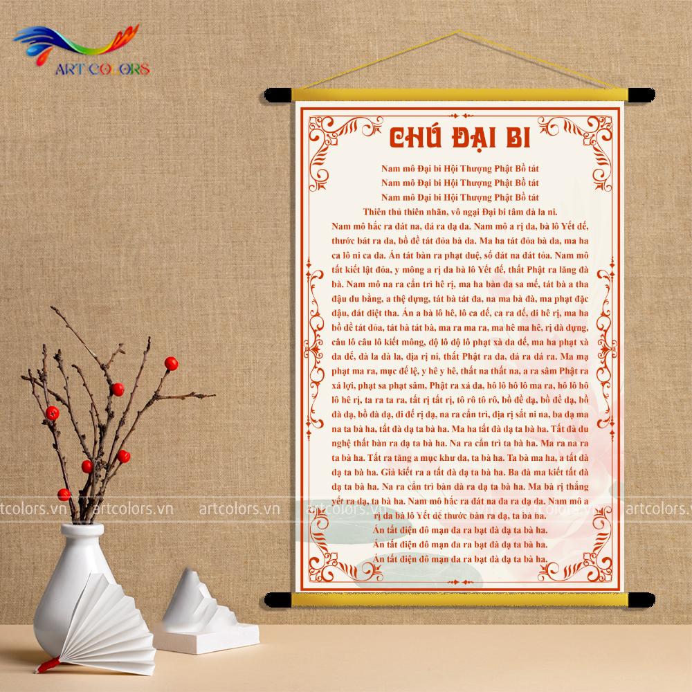 Tranh Liễn - Chủ đề Phật Giáo - TL68