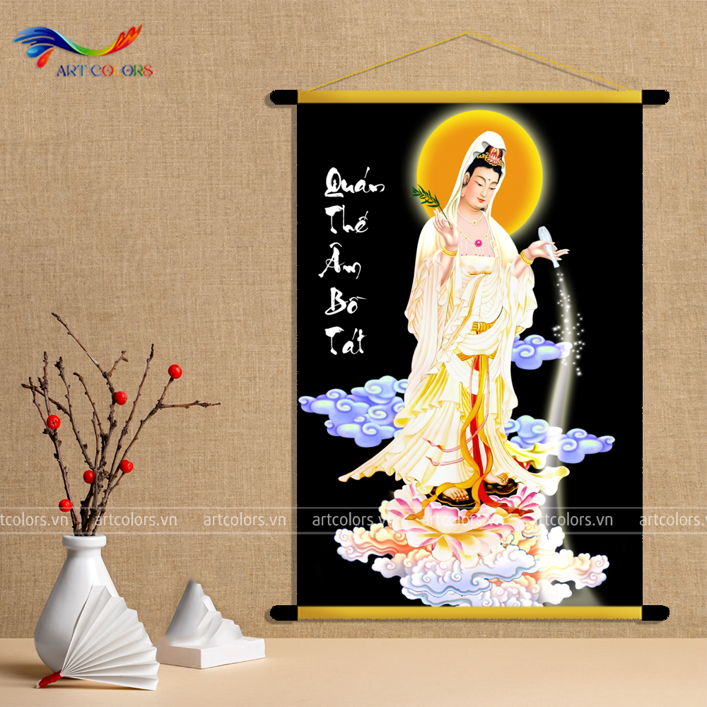 Tranh Liễn - Chủ đề Phật Giáo - TL4