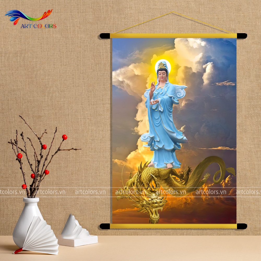 Tranh Liễn - Chủ đề Phật Giáo - TL29
