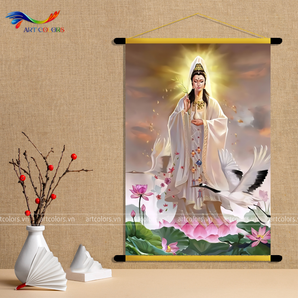 Tranh Liễn - Chủ đề Phật Giáo - TL32