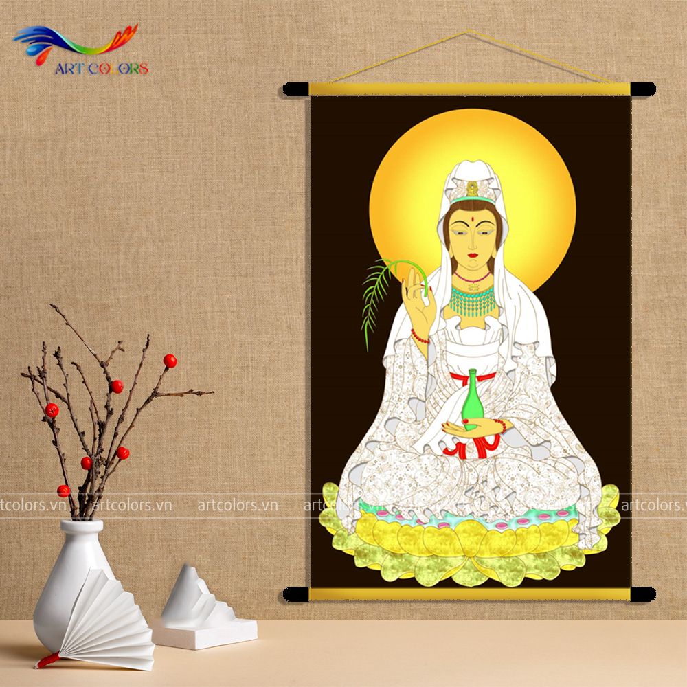 Tranh Liễn - Chủ đề Phật Giáo - TL42
