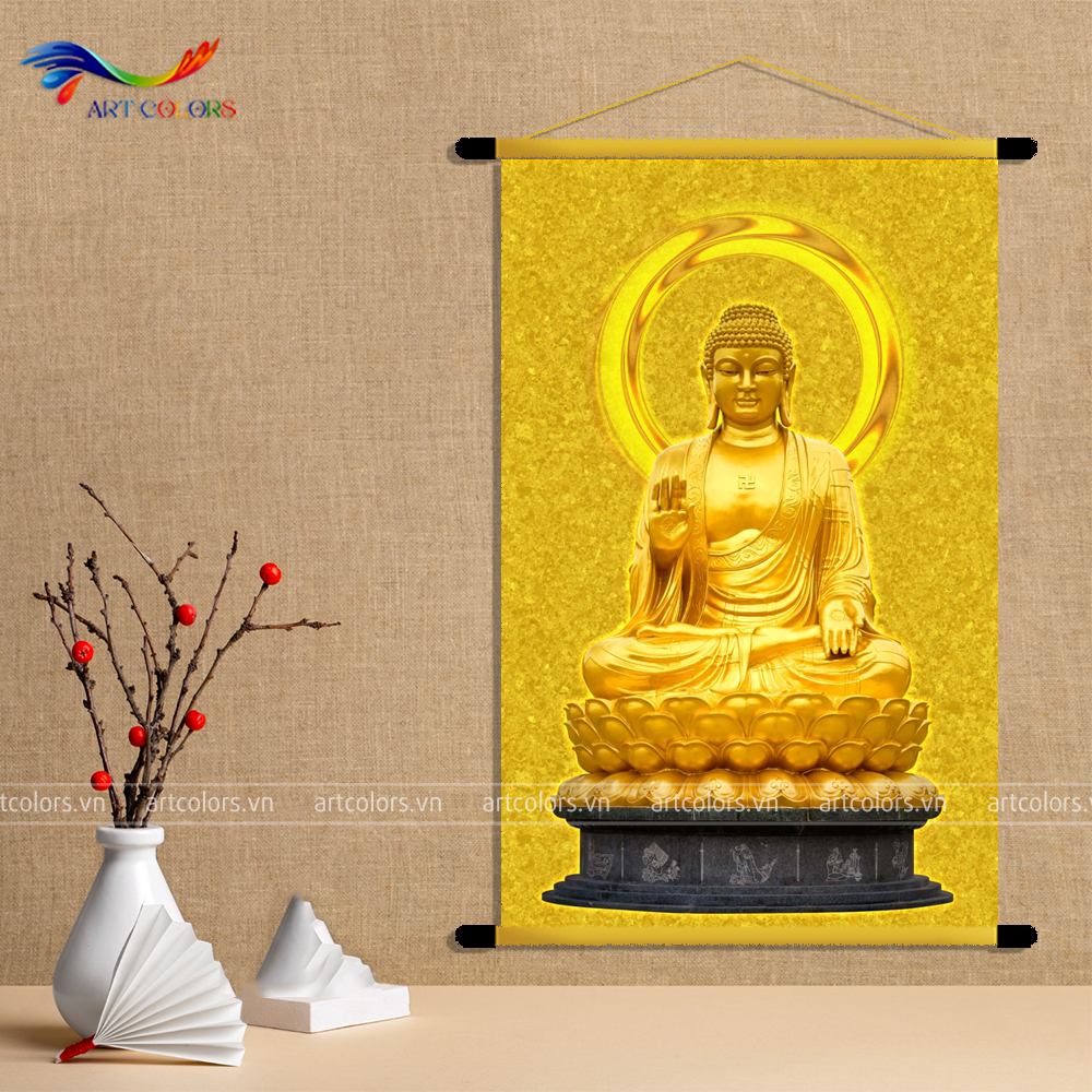Tranh Liễn - Chủ đề Phật Giáo - TL44