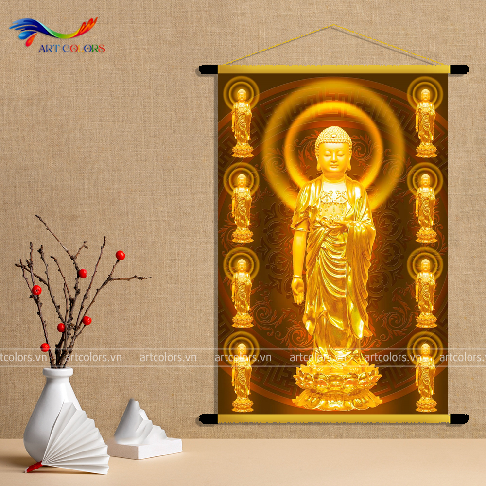Tranh Liễn - Chủ đề Phật Giáo - TL54