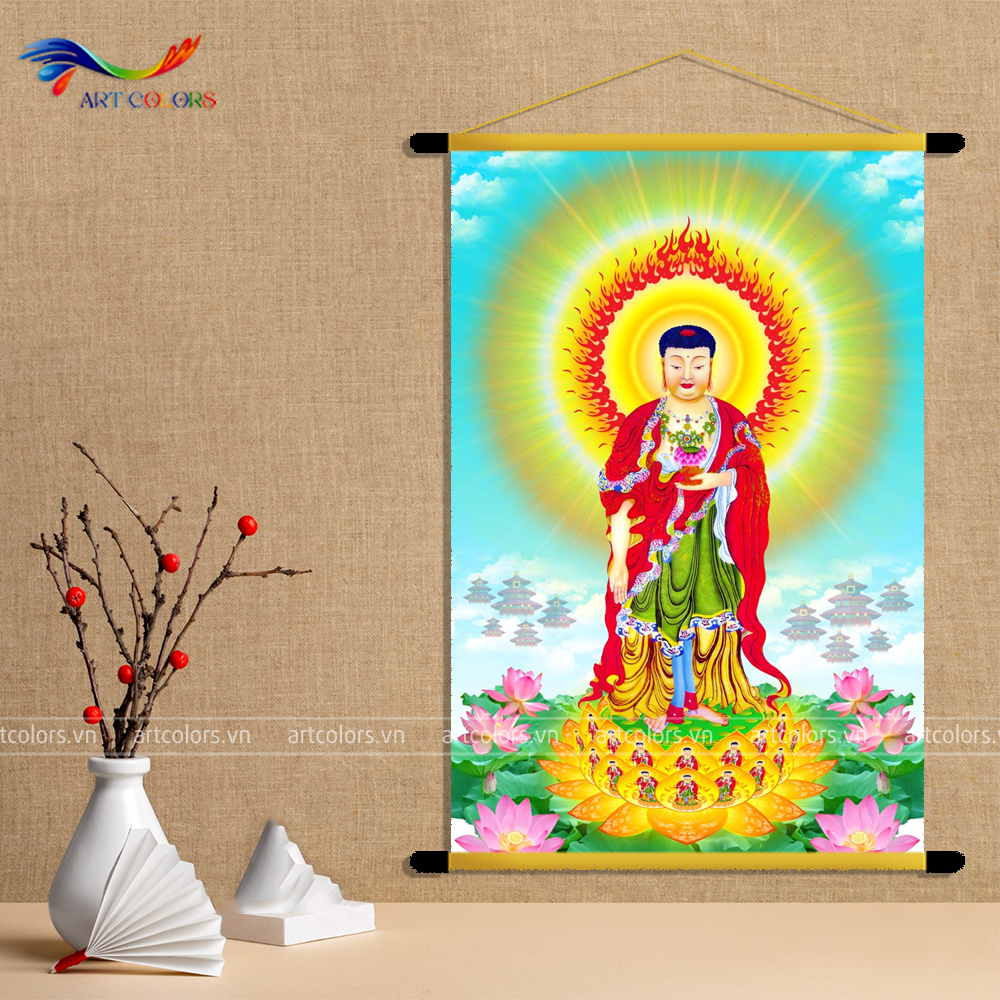 Tranh Liễn - Chủ đề Phật Giáo - TL57