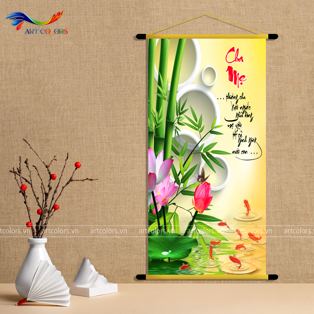 Tranh Liễn - Tranh Liễn Thư Pháp - TL185