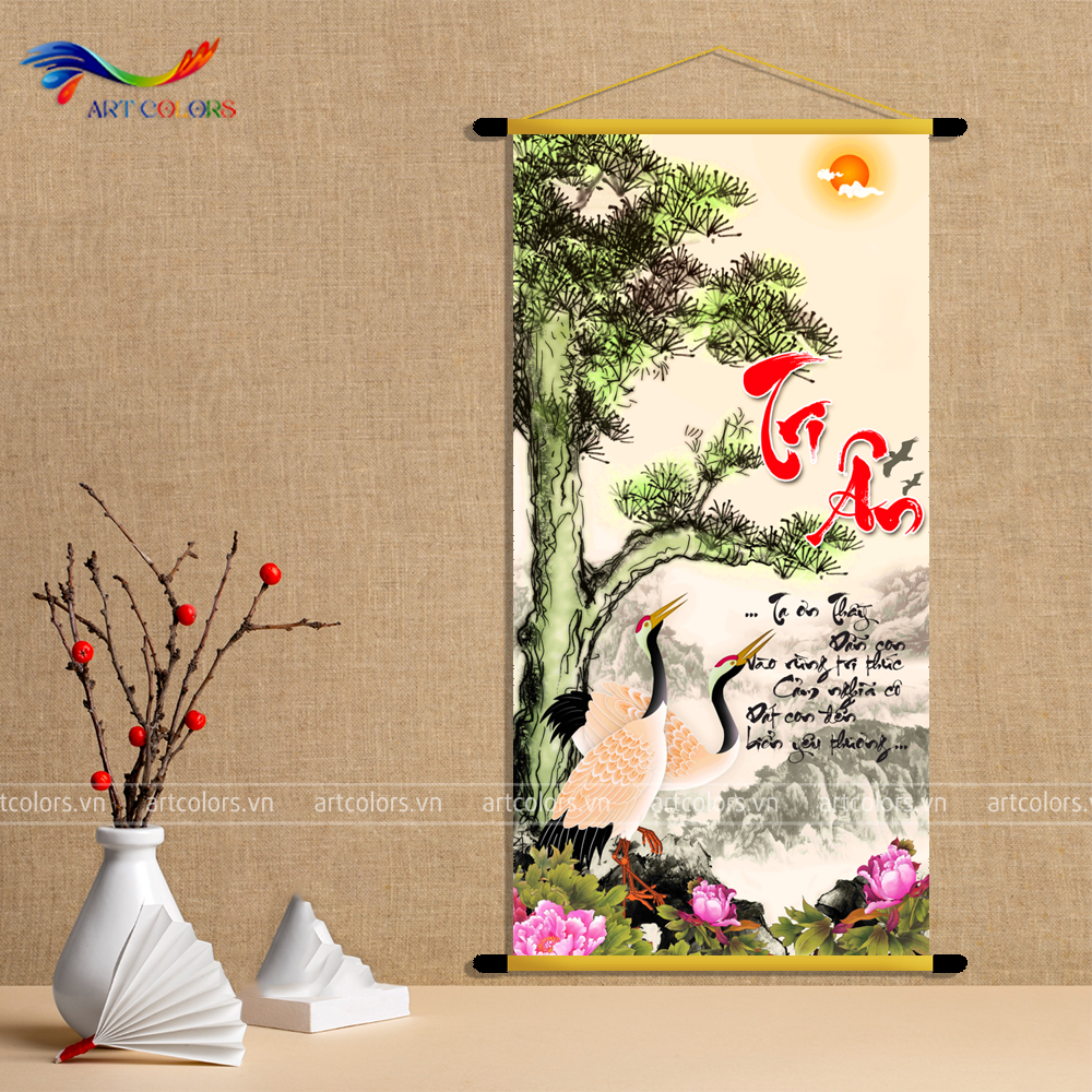Tranh Liễn - Tranh Liễn Thư Pháp - TL187